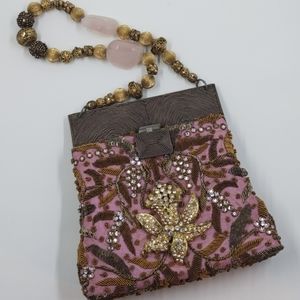Vintage Beaded Meera Mahadevia Evening Bag